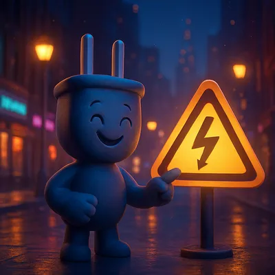 Ilustración que da referencia a las normas para instalaciones eléctricas.