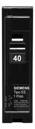[MX:D140EE] BREAKER QD 1P 40A 120V 10K 3/4IN
