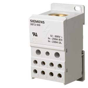 [5ST2508] BLOQUE DISTRIBUIDOR 1 POLO, 250A, 690V E