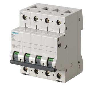 CIRCUIT BREAKER 6KA 4POLE C6