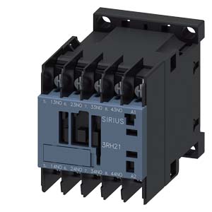 CONTACTOR AUXILIAR, 4 NA, AC 400 V, 50 H