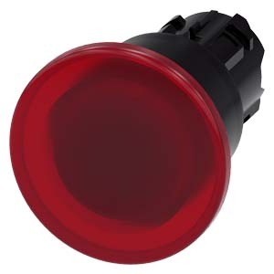 [3SU10011BA200AA0] BOUTON POUSSOIR COUP DE POING LUMINEUX,