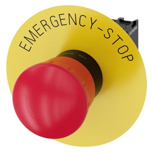 PULSADOR DE SETA DE PARADA DE EMERGENCIA