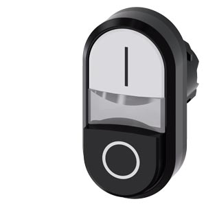 [3SU10013BB610AK0] BOUTONPOUSSOIR DOUBLE TOUCHE LUMINEUX,