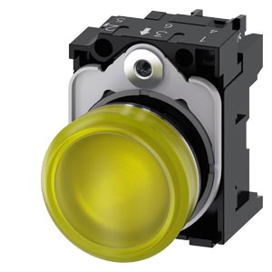 [3SU11566AA301AA0] VOYANT LUMINEUX, 22 MM, ROND, LE MÉTAL,