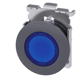 [3SU10610JB500AA0] PULSADOR LUMINOSO, 30 MM, REDONDO, METAL