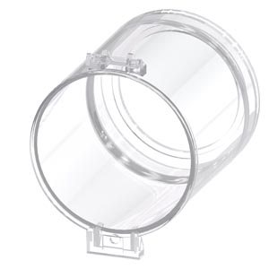 CAPOT PLOMBABLE POUR BOUTON, HAUT, 22 MM