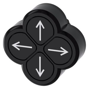 [3SU10003FB110AU0] BOTÓN CUADRUPLE CON FLECHAS DIRECCIONALES