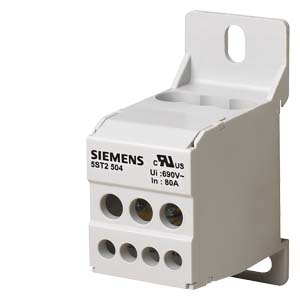 [5ST2504] BLOQUE DISTRIBUIDOR 1 POLO, 80A, 690V EN