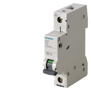 [5SL61107CC] CIRCUIT BREAKER 6KA 1POLE C10