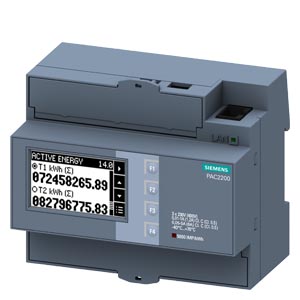 [7KM22002EA301EA1] ENTRADAS PARA TC X/1A O X/5A, KVAH, KWH, KVARH, 1DI/1DO, MODBUS TCP/IP ETHERNET INCLUIDO WEB SERVER INCLUIDO, PRECISIÓN 1%