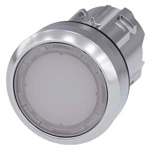 [3SU10510AA600AA0] BOUTONPOUSSOIR LUMINEUX, 22 MM, ROND, L