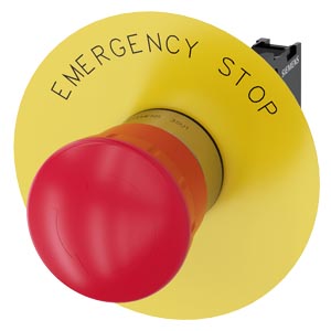 [3SU11501HB201CG0] PULSADOR DE SETA DE PARADA DE EMERGENCIA