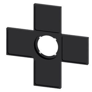 [3SU19000AM100AA0] PORTEÉTIQUETTE POUR MANIPULATEUR, 22MM,