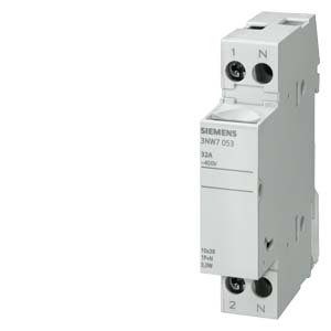 [3NW7013] SENTRON, portafusibles cilíndrico, 10x38 mm, 1 polo, Entrada: 32 A, Un AC: 690 V